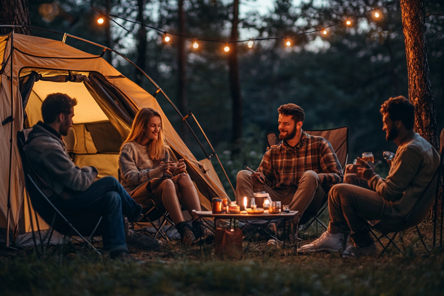 Space-Saving Camping Table